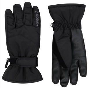 Protest skihandschoenen Prtbarkar zwart Polyester Effen
