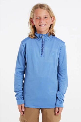Protest skipully Willowy JR blauw Jongens Polyester Opstaande kraag Effen 128 - Foto 3