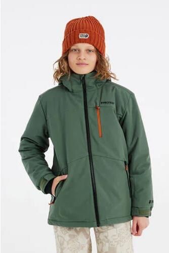 Protest softshell ski-jack PRTBALOE JR groen Skijack Effen 152 - Foto 3