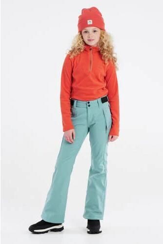 Protest softshell skibroek Lole Jr. mintgroen Meisjes Polyester Effen 128