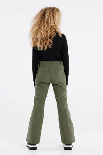 Protest softshell skibroek Lole Jr. olijfgroen Meisjes Polyester Effen 152 - Foto 3