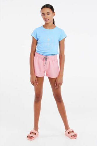Protest strandshort PRTEVI JR roze Meisjes Polyester Effen 104 - Foto 5