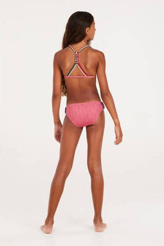Protest triangel bikini PRTFIMKE JR roze Meisjes Polyester Streep 164 - Foto 4