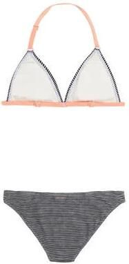 Protest triangelbikini PRTNIKLE JR roze groen Wit Meisjes Polyamide Streep 104 - Foto 4