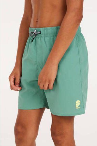 Protest zwemshort CULTURE JR groen Jongens Polyamide Effen 128
