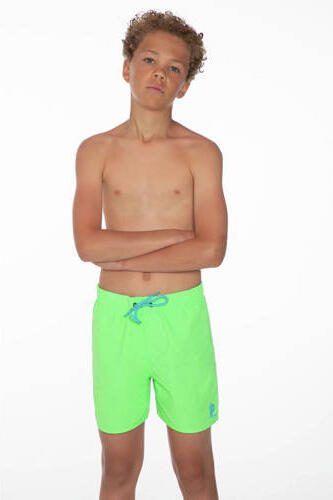 Protest zwemshort CULTURE JR neon groen Jongens Polyamide Effen 104 - Foto 6