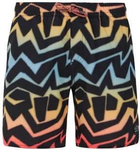 Protest zwemshort PRTDESERT JR zwart geel blauw rood Jongens Polyester 128 - Foto 3