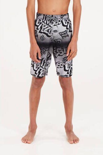 Protest zwemshort PRTNIO JR grijs Jongens Polyester All over print 176 - Foto 4