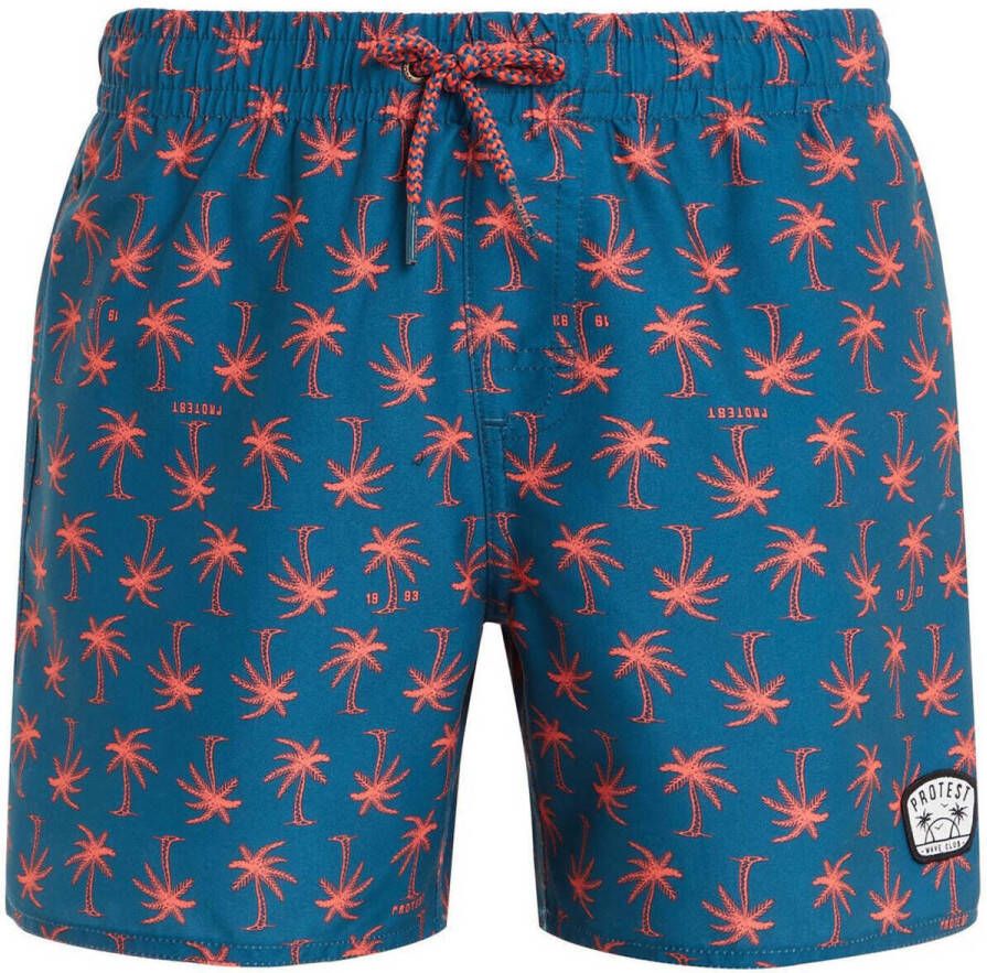 Protest zwemshort PRTRAVI JR blauw