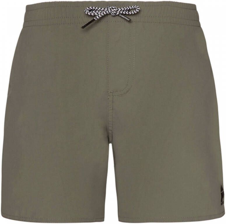 Protest zwemshort CULTURE JR donkergroen Jongens Polyamide Effen 176 - Foto 4