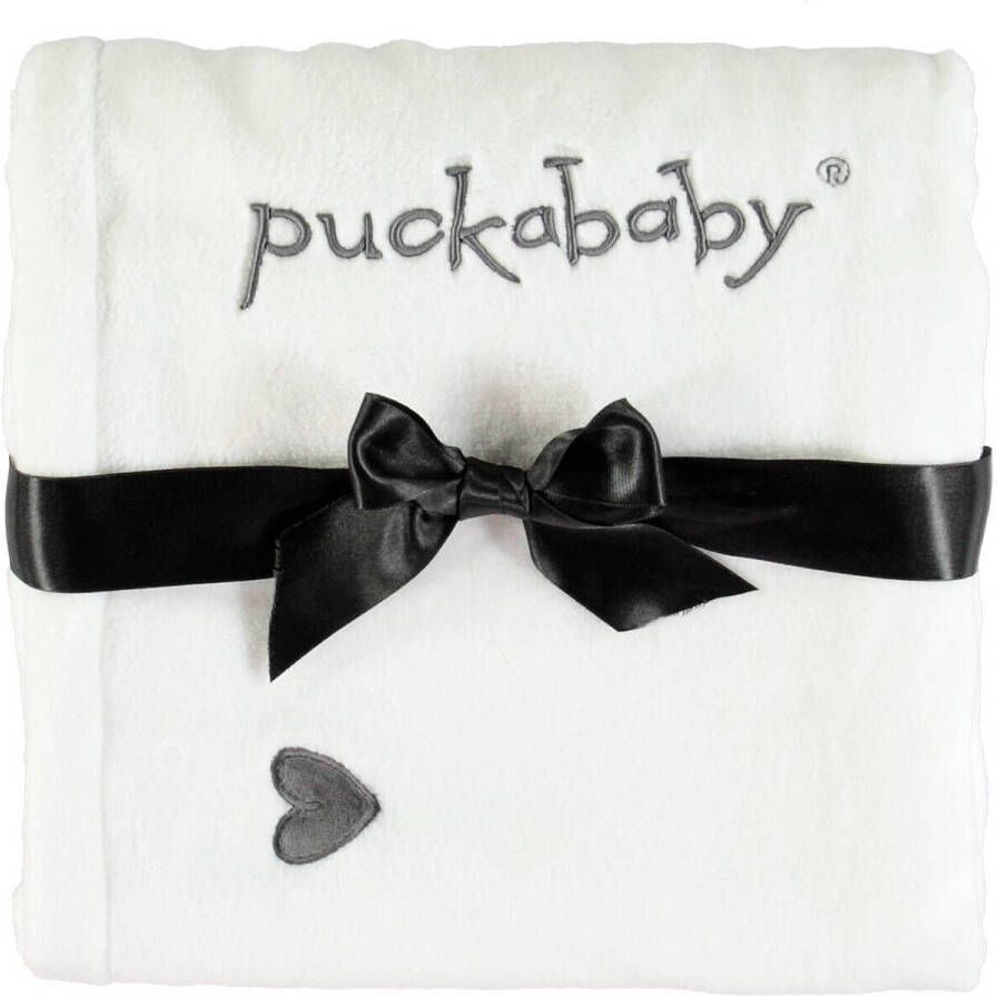 Puckababy Cover baby Moscow baby wiegdeken 75x100cm Babydeken Wit