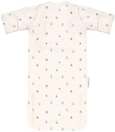 Puckababy The Bag Newborn slaapzak Boats 0-6 mnd Babyslaapzak Ecru All over print - Foto 2