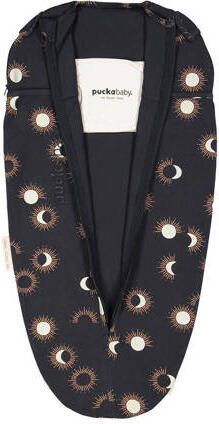 Puckababy The Original inbakerslaapzak 3-6 mnd Cotton Eclipse Night Inbakerdoek Zwart - Foto 2