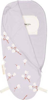 Puckababy The Original Piep inbakerslaapzak White Magnolia 0-3 mnd Inbakerdoek Blauw - Foto 1
