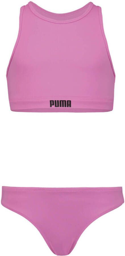 Puma crop bikini roze Meisjes Polyamide Effen 116