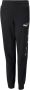 Puma regular fit joggingbroek met logo zwart wit Katoen 116 - Thumbnail 1