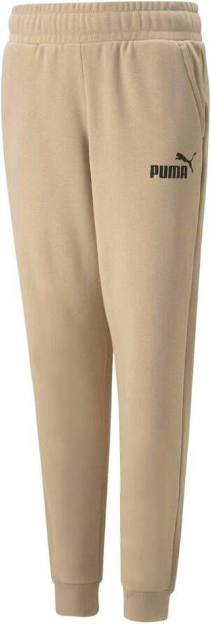 Puma essentials logo joggingbroek bruin kinderen