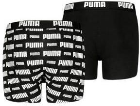 Puma boxershort zwart wit (set van 2) Jongens Stretchkatoen All over print - Foto 2