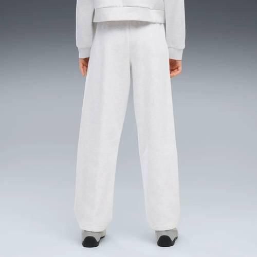 Puma class joggingbroek wit Meisjes Sweat Effen