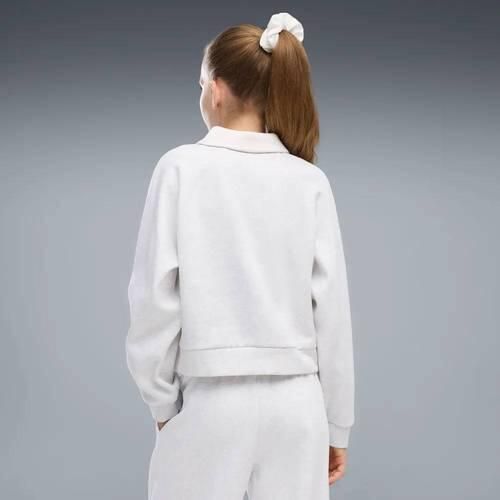 Puma class relaxed sweater wit Katoen Klassieke kraag - Foto 2