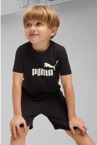 Puma ESS No. 1 Logo T-shirt zwart Katoen Ronde hals Logo - Foto 4