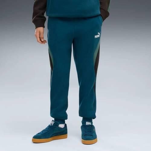 Puma Essential Block joggingbroek petrol Blauw Katoen - Foto 2