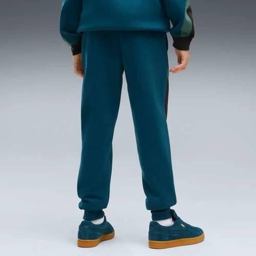 Puma Essential Block joggingbroek petrol Blauw Katoen