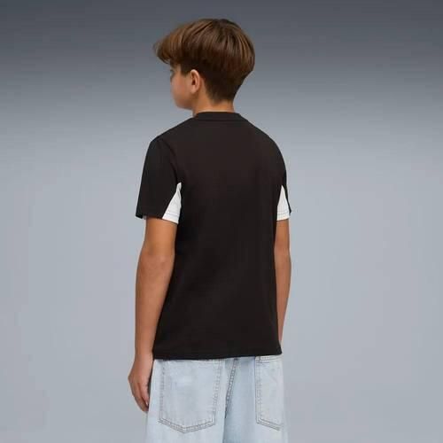 Puma Essential Block T-shirt zwart Katoen Ronde hals - Foto 2