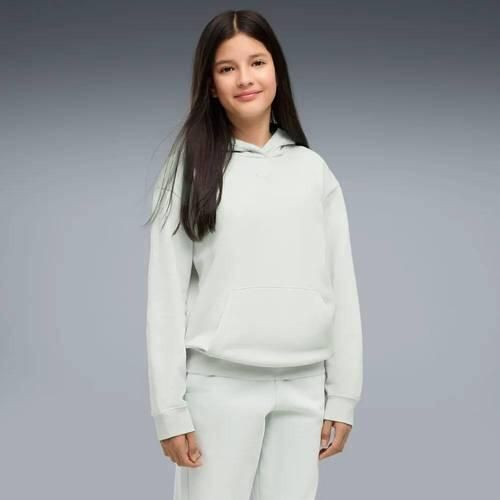 Puma essential hoodie groen Sweater Katoen Capuchon Effen