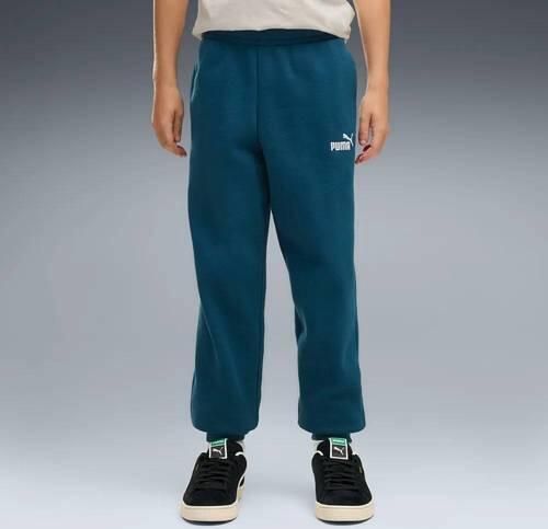 Puma Essential No. 1 joggingbroek petrol Blauw Katoen