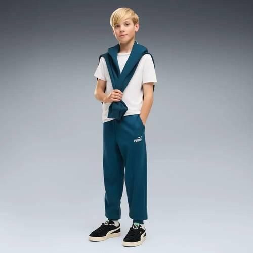 Puma Essential No. 1 joggingbroek petrol Blauw Katoen - Foto 2