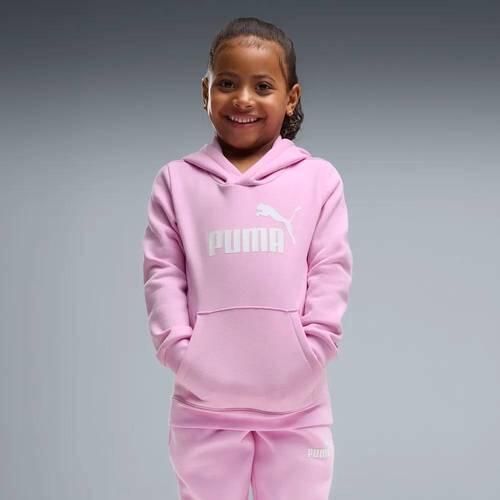 Puma Essential No. 1 joggingpak met capuchon en logo roze Logo