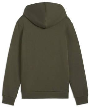 Puma hoodie olijfgroen Trui Jongens Katoen Capuchon Logo 128 - Foto 3