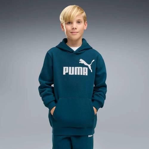 Puma hoodie Sweater Blauw Katoen Capuchon Logo