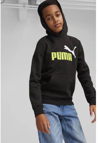 Puma hoodie zwart Sweater Jongens Katoen Capuchon Logo 116