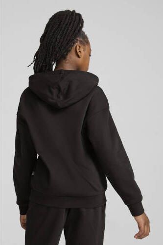 Puma hoodie zwart Trui Katoen Capuchon Logo 128