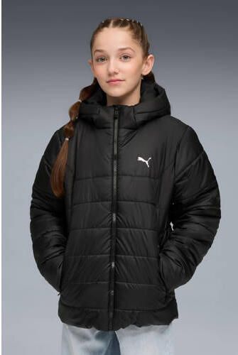 Puma jack zwart Jas Polyester Capuchon Effen