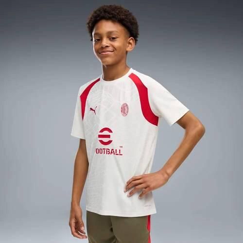 Puma junior ac milan voetbalshirt training Sport t-shirt Grijs Polyester Ronde hals - Foto 3