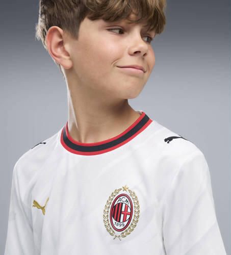 Puma Junior AC Milan voetbalshirt uit Sport t-shirt Wit Polyester Ronde hals - Foto 2
