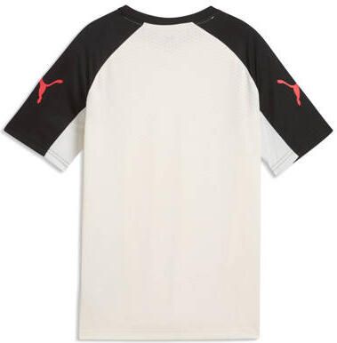 Puma Junior Individual Liga voetbalshirt wit Sport t-shirt Polyester Ronde hals
