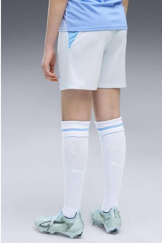 Puma junior chester city voetbalshort thuis wit lichtblauw Sportbroek Polyester - Foto 2