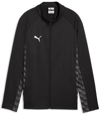 Puma Junior voetbaltrainingsjack zwart Sportvest Polyester Ronde hals