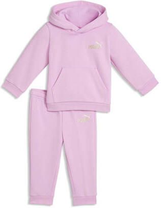 Puma Minicats joggingpak roze Katoen Capuchon Effen