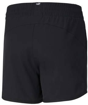 Puma regular fit casual short met logo zwart Korte broek Meisjes Polyester 128