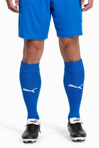 Puma Senior voetbalsokken blauw wit Sportsokken Polyester Logo 43-46 - Foto 3