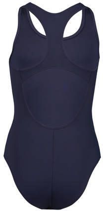 Puma sportbadpak met logo donkerblauw Meisjes Polyamide Logo 116 - Foto 2