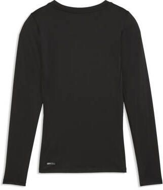 Puma sportshirt zwart Sport t-shirt Polyester Ronde hals