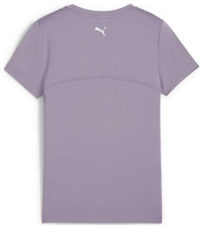 Puma T-shirt lila Paars Polyester Ronde hals Logo 128 - Foto 2