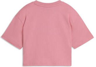 Puma T-shirt roze Meisjes Katoen Ronde hals Printopdruk - Foto 2