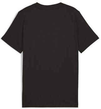 Puma T-shirt zwart Meisjes Katoen Ronde hals Logo - Foto 6